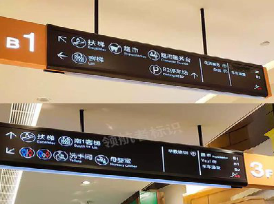 荆门如何通过商场标识牌引导客流分布?