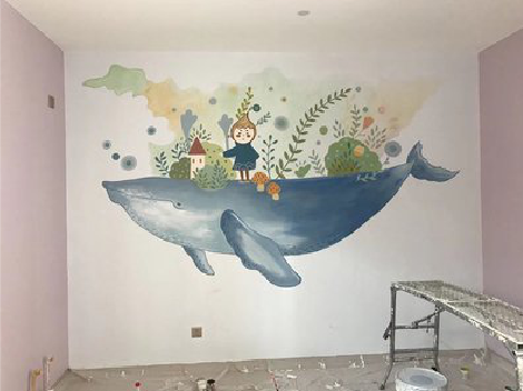 荆门手绘墙的特点及优势。