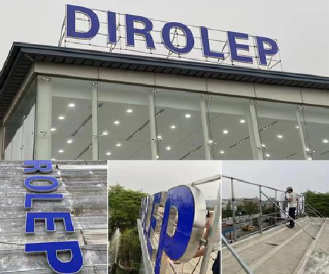 荆门楼顶发光字安装的注意事项。